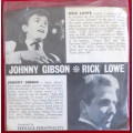 JOHNNY GIBSON - RICK LOWE - Presented By Teenage Personality - Vinyl, 7`, 45 RPM, EP - 1967