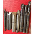 9 Short Drill Bits - Various  - Various makes