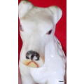 Ornament Figurine of Seated Wire Fox Terrier