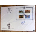 SA -1985 - Parliament Building 100 Years - Special Issue in Aid of George Conference Centre - Signed
