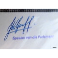 SA -1985 - Parliament Building 100 Years - Special Issue in Aid of George Conference Centre - Signed
