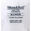 Villeroy Boch - Manoir - (VitroPorcelain, Luxembourg) - Flat Plate - 24.5cm diameter