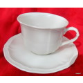Villeroy and Boch: Manoir - Tea Cup and Saucer (200ml) - (VitroPorcelain, Luxembourg)