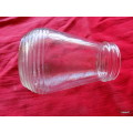 Vintage - Glass bottle / pot - Glue / gum / paste - 11.5cm High - Top Diameter 5cm - No Lid