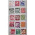 Germany - Mixed Lot - 15 used and unused stamps