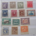 Ukraine - Pictorial Issues of 1918-1923 - 14 unused but hinged stamps