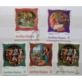 Togo - 1969 - Religious Paintings - Set of 6 cancelled and hinged stamps