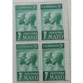 USA - 1964 - Mayo Brothers - Block of 4 unused hinged stamps