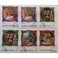 Togo - 1969 - Famous Paintings - Set of 6 cancelled and hinged stamps