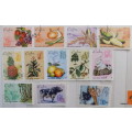 Cuba - 1969 - Agriculture and Animal Husbandry Series - 12 cancelled stamps