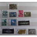Bulgaria - Mixed Lot of 11 used and hinged stamps