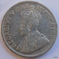 South Africa - 1925 -  George V - Protea 3d - Silver