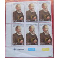 RSA - 1978 - Dr Andrew Murray - Corner Block of 6 stamps