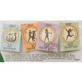 Hungary - 1960 - Summer Olympics Rome - 4 used stamps