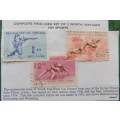 Vietnam  - 1959 - Sport - Set of 3 Used hinged postage stamps