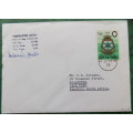 Union-Castle Line envelope - Southampton Castle - Post mark Ascension - JY 24 72