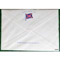 Union-Castle Line envelope - Southampton Castle - Post mark Ascension - JY 24 72