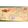 Ships Cover - No 36 - M.V. S.A. Agulhas - 1984 - Various cancellations