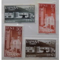 Spain - IFNI - 1960 - Architecture - Set of 4 Unused hinged stamps