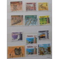 Zimbabwe - Mixed Lot of 12 Used stamps