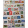 World Mix - Mised Lot of 42 Used stamps