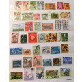 World Mix - Mised Lot of 42 Used stamps