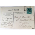 Old Hand Tinted Postcard - Charles Voisey, London - Gossip - Postally used 1904
