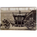 The King`s State Coach Photographed and Published by Albert Broom, Fulham, London - - Post Card
