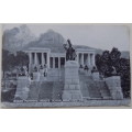 Rhodes` Memorial, Groote Schuur, near Cape Town.  Vintage British Manufacture Post Card -.