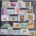 World Mix - 22 Used (some hinged) stamps