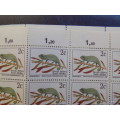 RSA - 1993 - Chameleon - Full Sheet of 100 x 2c - Unused - Folded