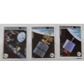 Nicaragua - 1981 -  Space exploration - 3 Cancelled stamps