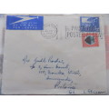 1948 - Union-Castle Line Envelope - Paquebot Posted at Sea - Southampton to Pretoria