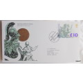 GB - 1993 - Britannia High Value Definitive - Royal Mail First Day Cover