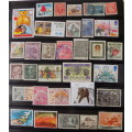 World Mix - Mixed Lot of 32 Used (some hinged) stamps