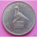 Rhodesia - 1964 - Dual currency 2/- 20c  - Copper-nickel