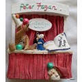 Peter Fagan Colour Box  Opening Night with Teddy Bears and Cats