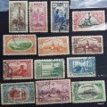 Ottoman Empire - 1914 -  13 Used (Some Hinged) stamps