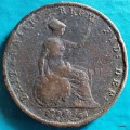 GB - 1854 - Victoria - Half Penny - Copper