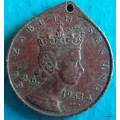 Coronation - 1953 - Elizabeth II - Cape Town Medallion