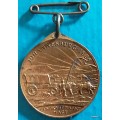 Rykstentoonstelling - 1936 - Empire Exhibition - Johannesburg - Medallion - Bronze plated