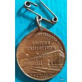 Rykstentoonstelling - 1936 - Empire Exhibition - Johannesburg - Medallion - Bronze plated