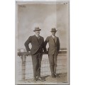 Vintage Photo Post Card - 2 Gentlemen - #4980