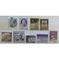 Austria - Mixed Lot of 9 Unused stamps