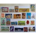 World Mix - Mixed Lot of 22 Used (some Hinged) stamps