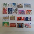 GB - Mixed Lot of 17 Used (some Hinged) stamps