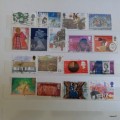 GB - Mixed Lot of 17 Used (some Hinged) stamps