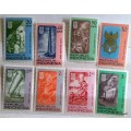 Indonesia - 1966 - Shipping day - Set of 8 Unused Hinged stamps