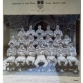 University of Cape Town - 1963 - Junior Touring Team of O.F.S.  - Photograph - Framed size 47x37cm
