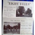 Eight Bells - Queen of Holiday Farms - Vintage Advertising Brochure (Prices pre decimal) Mossel Bay